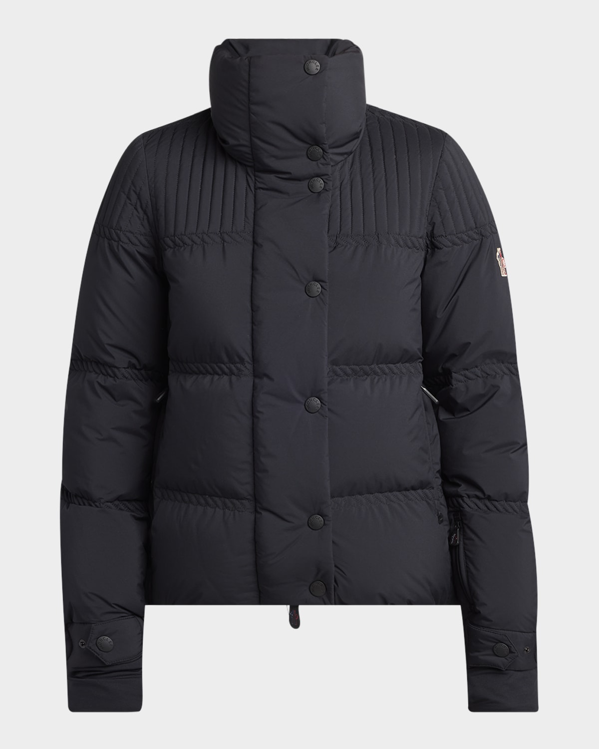 Moncler Anglin Down Ski Jacket In Multi