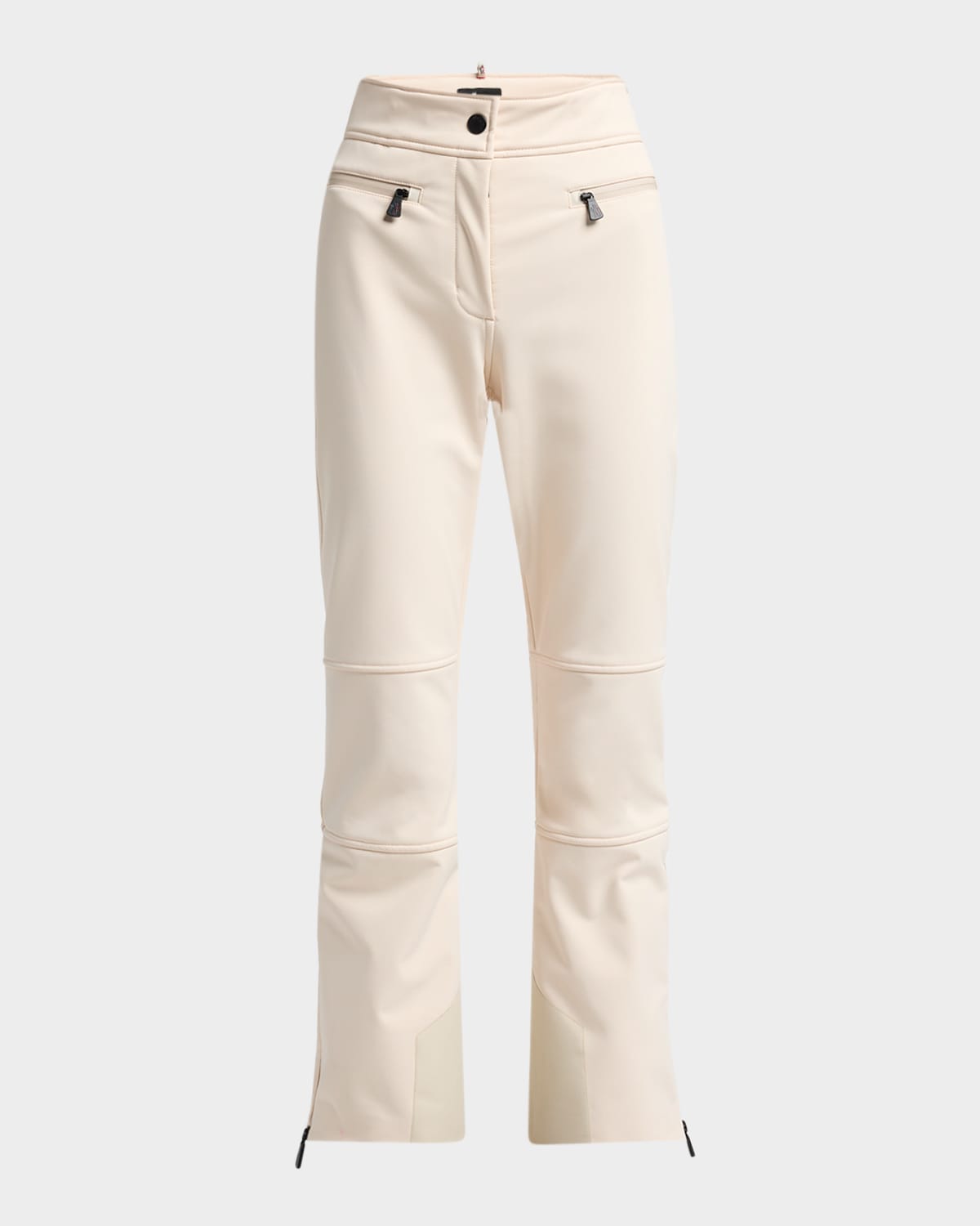 Moncler Stretch Poplin Ski Pants In Multi