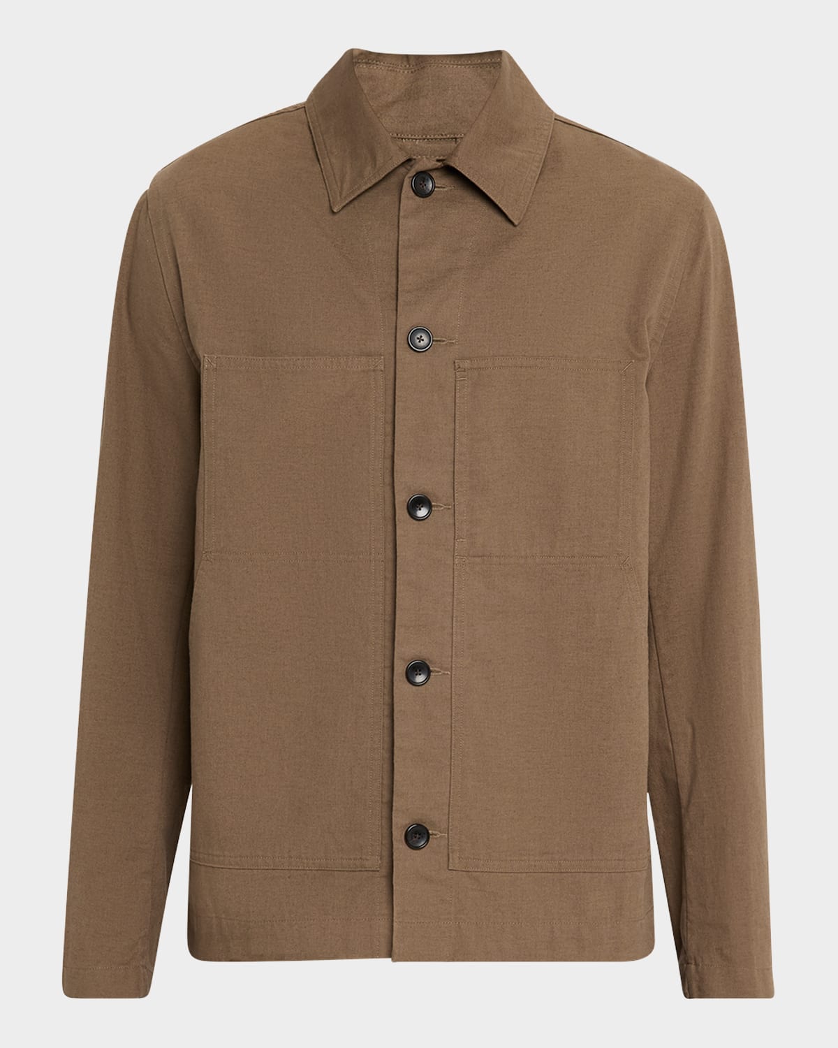 Vince Cotton & Linen Chore Jacket