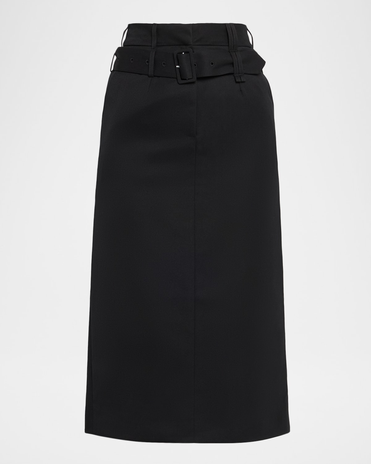 Simone Rocha Belted Kickback Midi Skirt