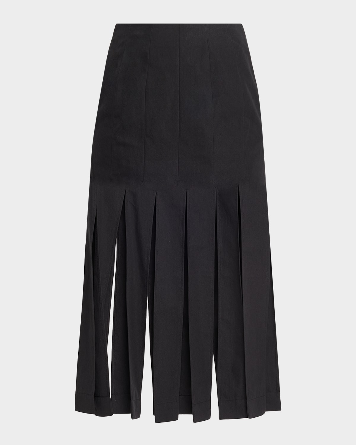Simone Rocha Multi-slit Midi Skirt In Multi