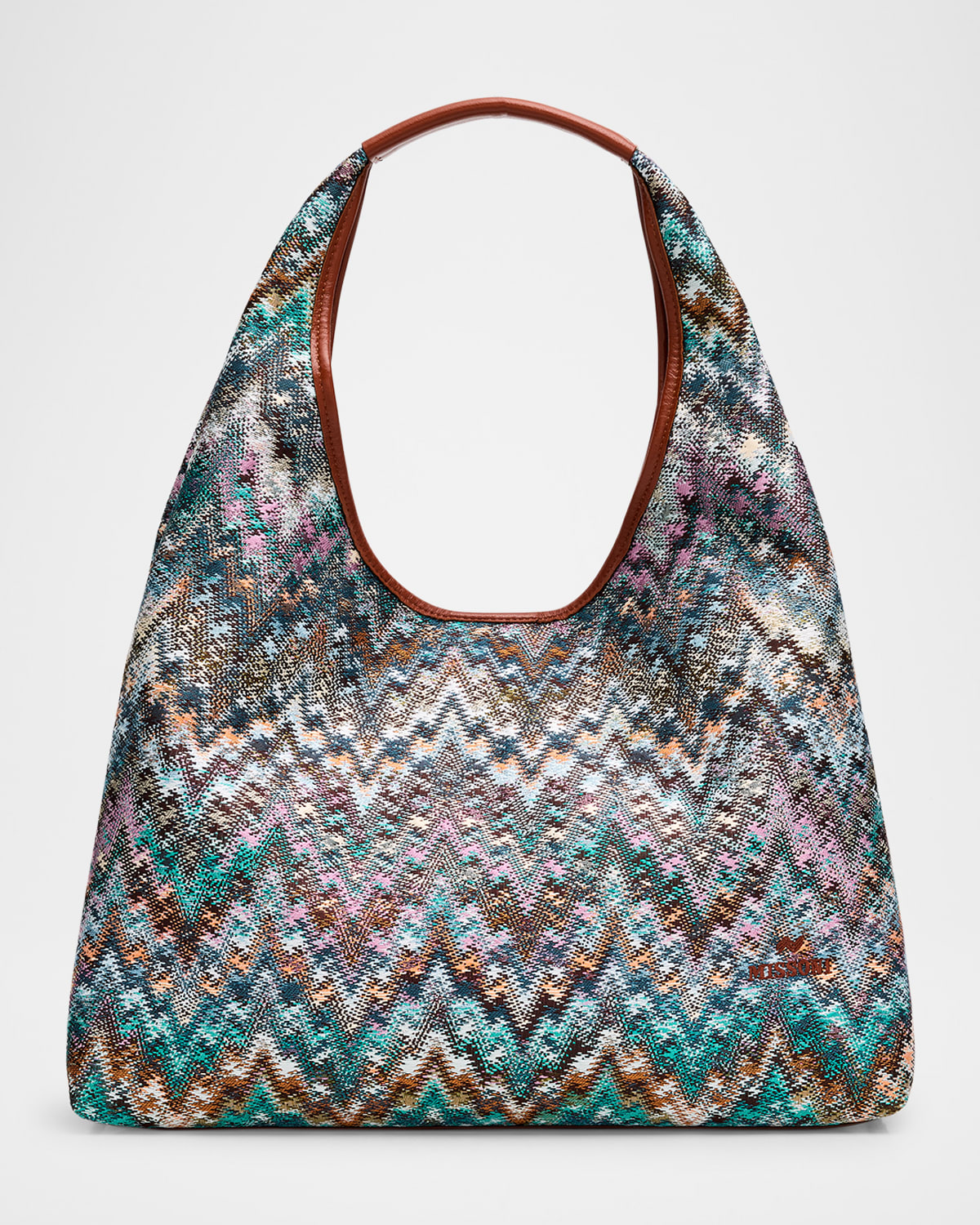 Missoni Large Zigzag Canvas Tote Bag