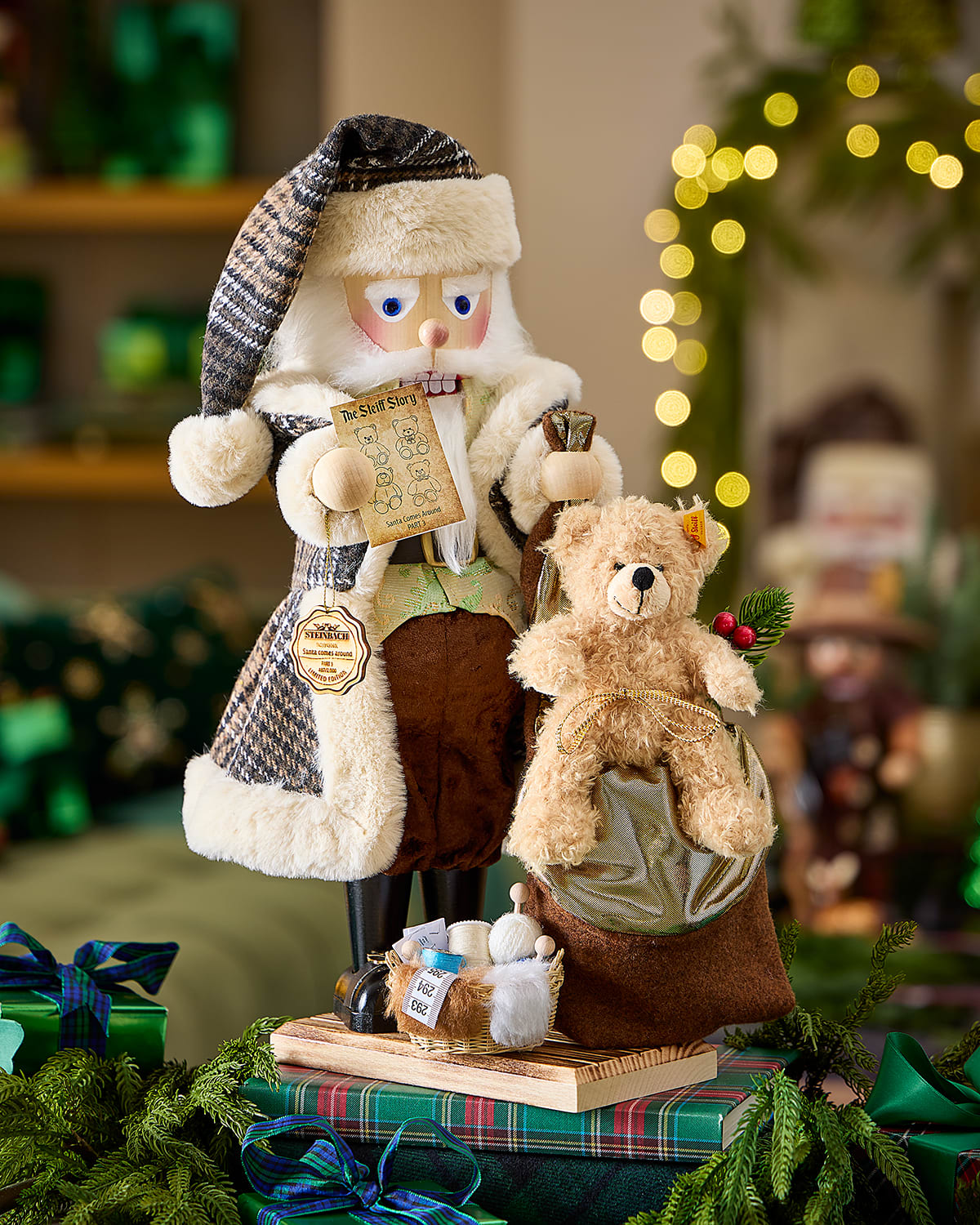 Steinbach X Steiff Santa Comes Around Part 3 Nutcracker