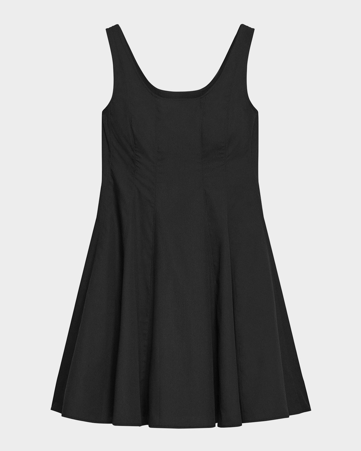 THEORY SLEEVELESS FIT-&-FLARE DRESS 