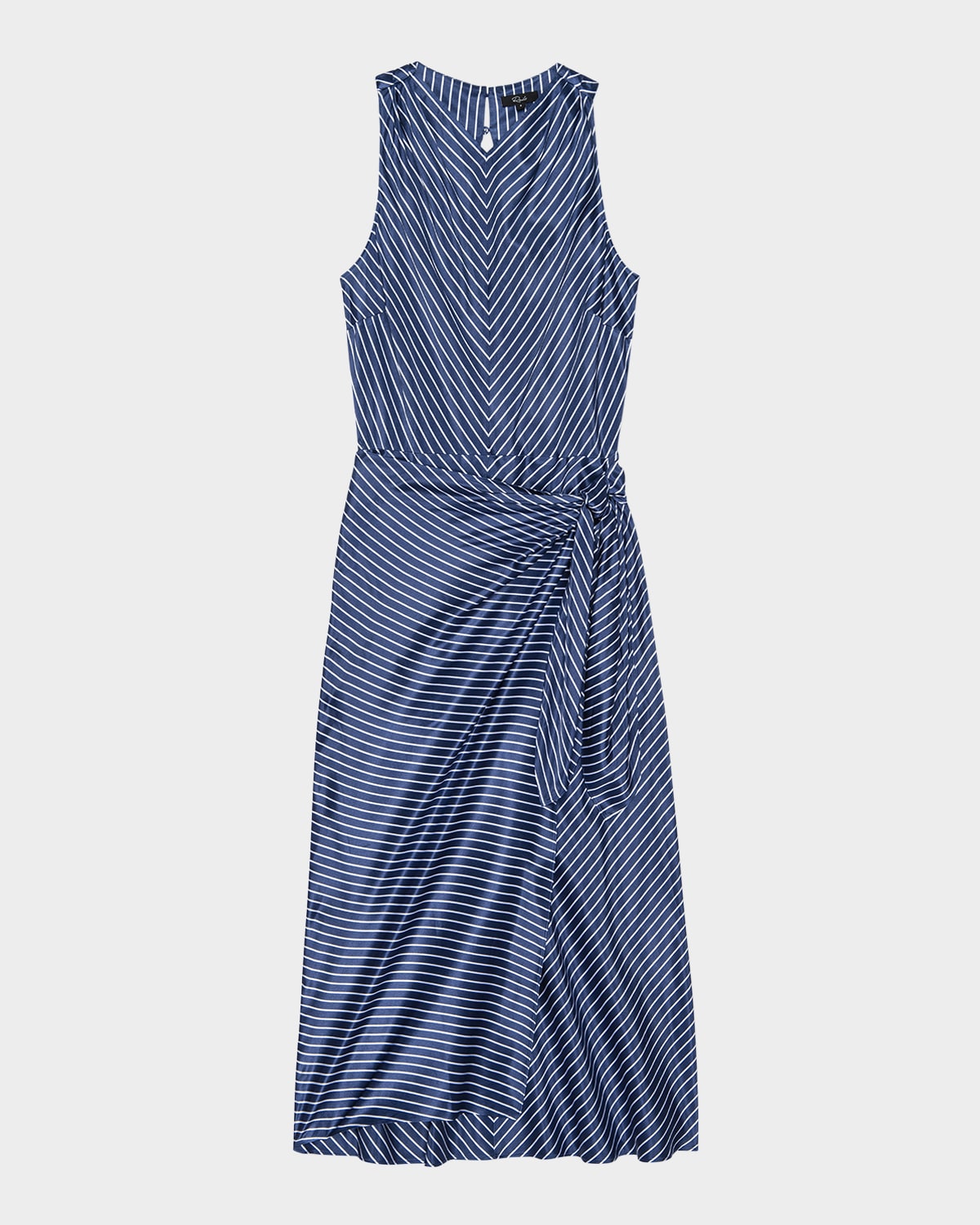 Rails Cairo Striped Midi Dress In Blue