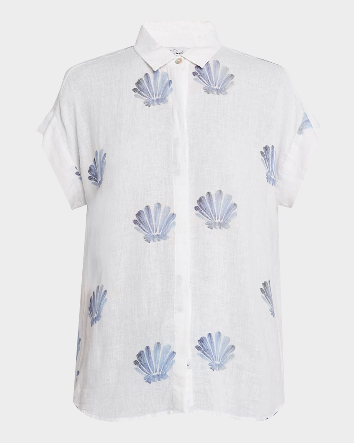 Rails Jamie Short-sleeve Linen Shirt