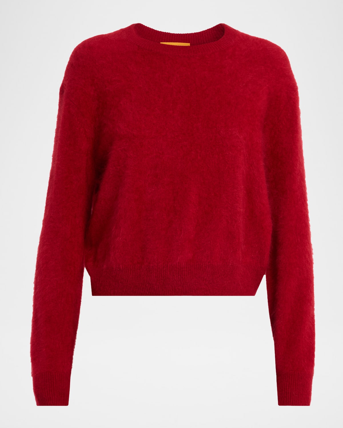 Guest In Residence Grizzly Cashmere Crewneck Sweater In Red