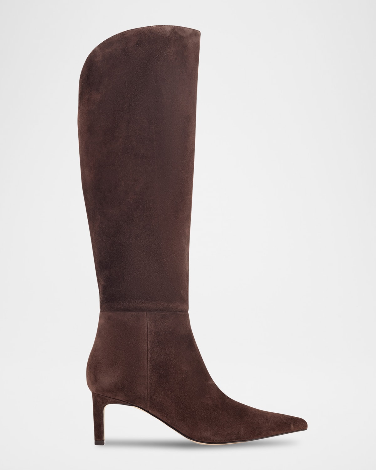 Marc Fisher Ltd Esmee Suede Knee-high Boots In Brown