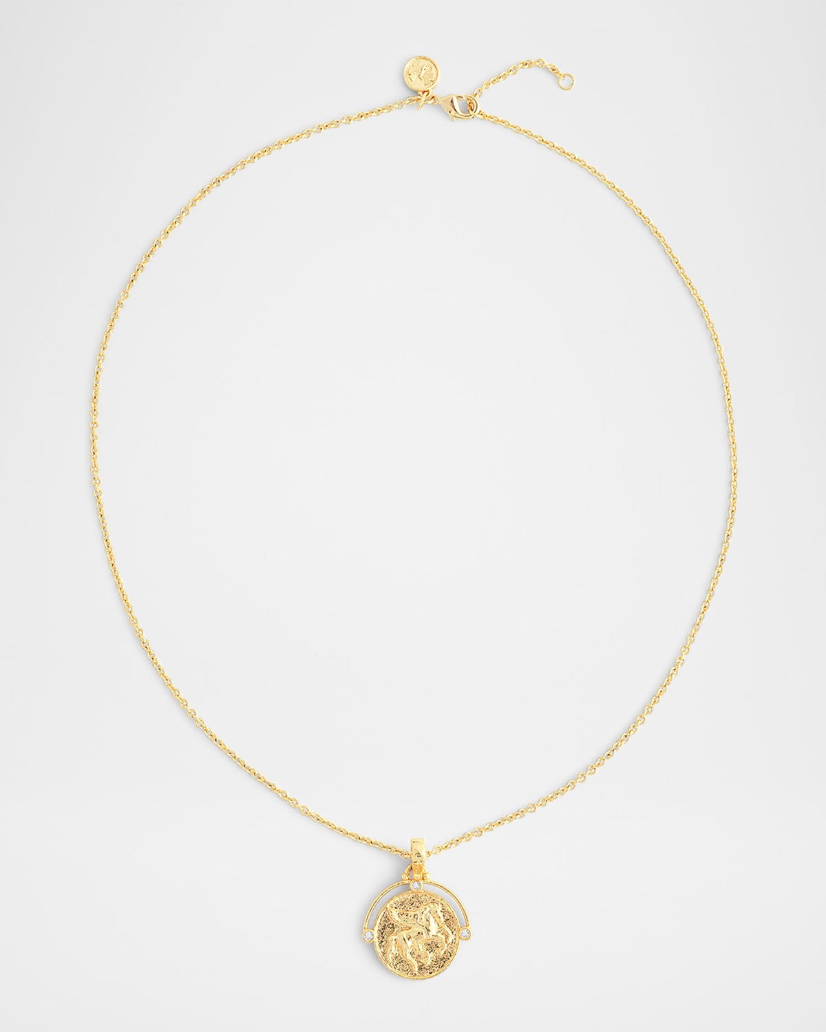 Pegasus Coin Pendant Necklace