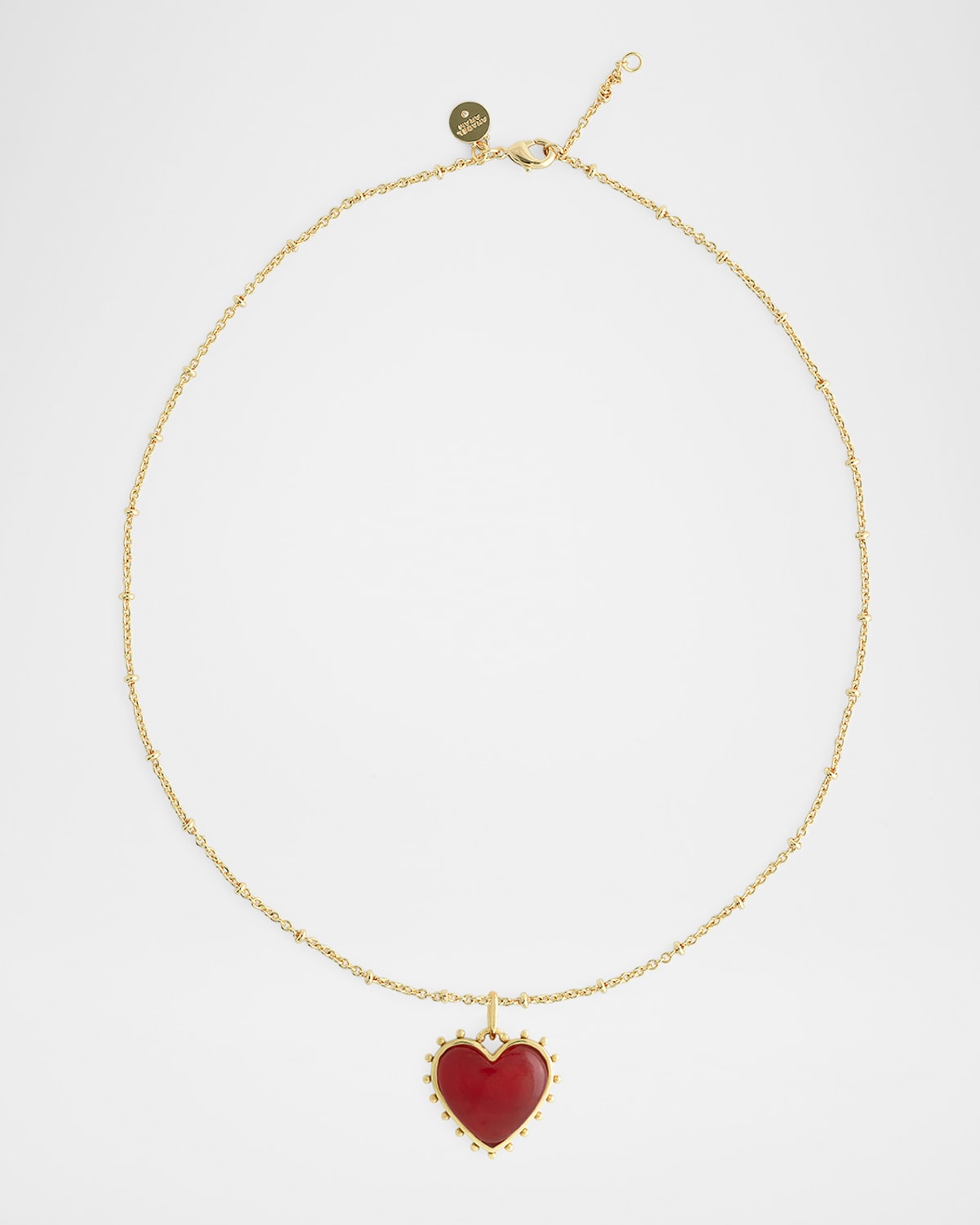Heart Stone Pendant Necklace