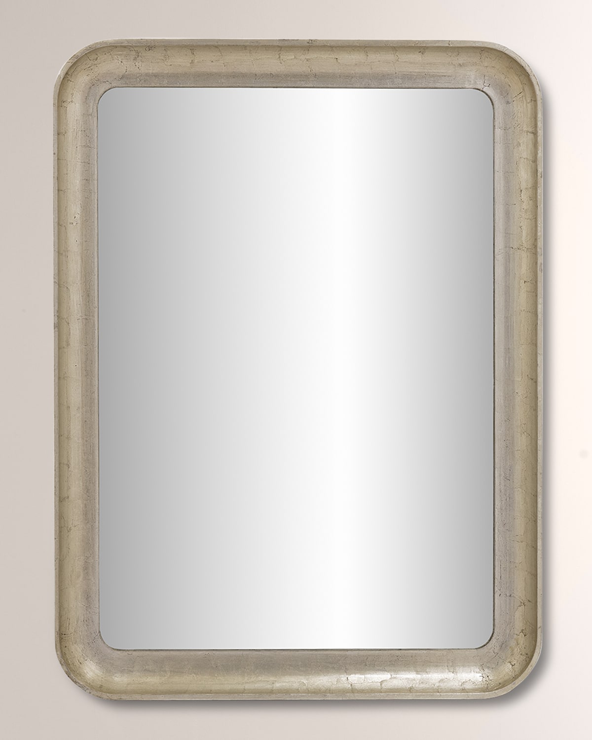 Park Hill Collections Cove 40" Portrait Mirror In Silver