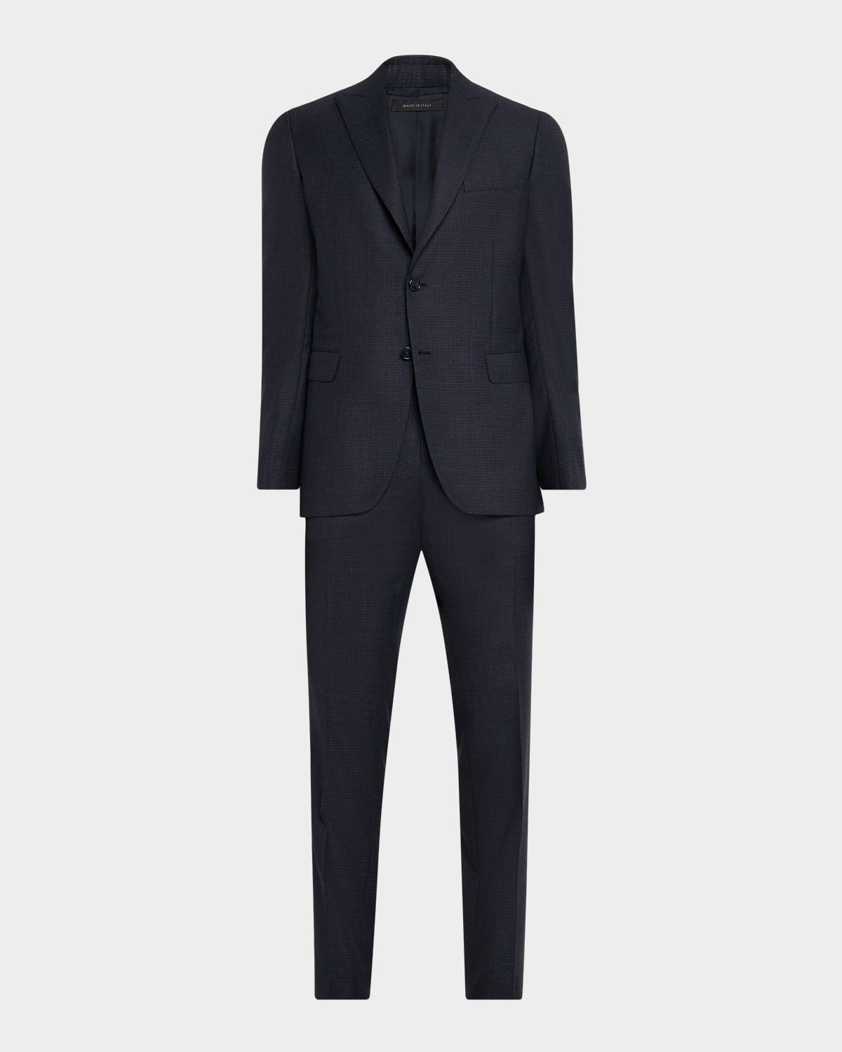 Brioni Men's Wool Micro-plaid Two-piece Suit In Multi