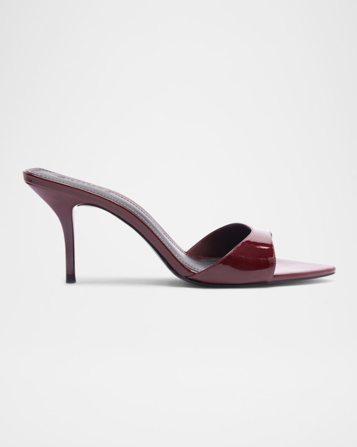 Elodie Patent Stiletto Mule Sandals