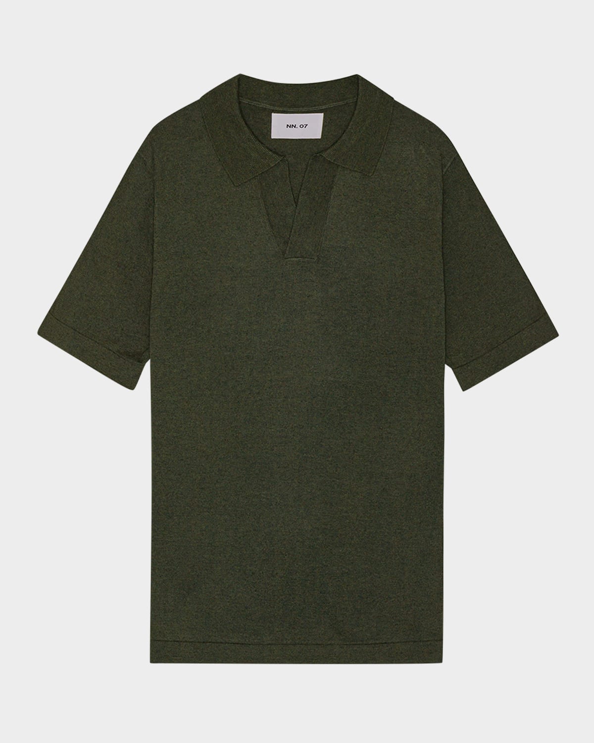 NN.07 Men's Ryan Cotton-Linen Polo Shirt