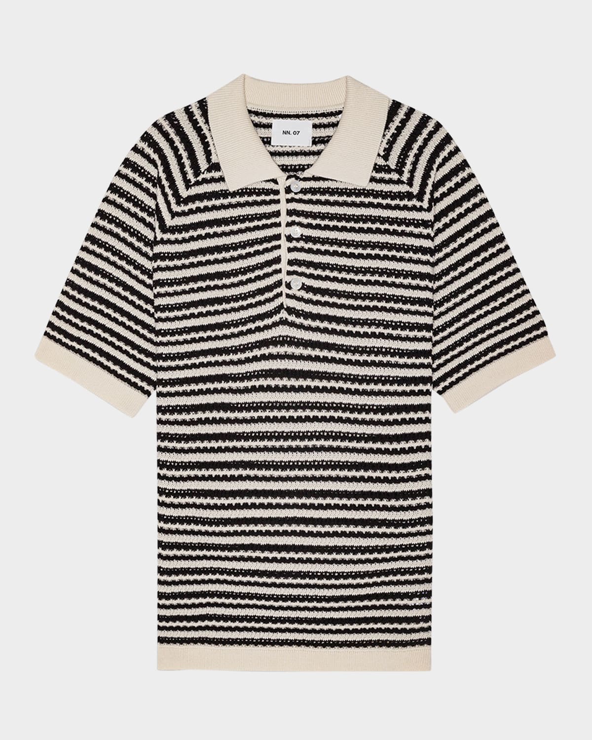 NN.07 Men's Brett Short-Sleeve Polo Shirt