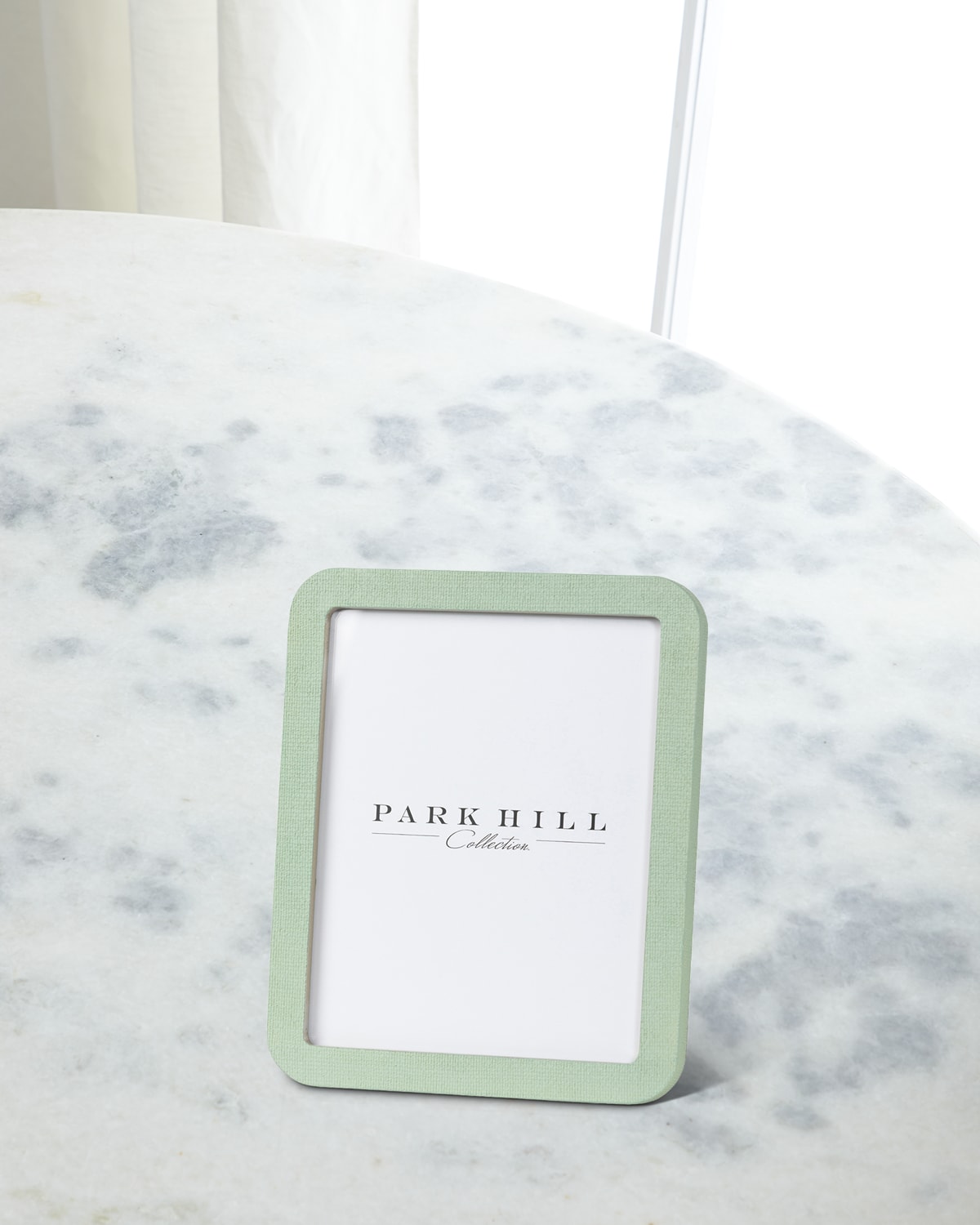 Park Hill Collections St. Tropez Faux Raffia Picture Frame, 9" X 11" In Green