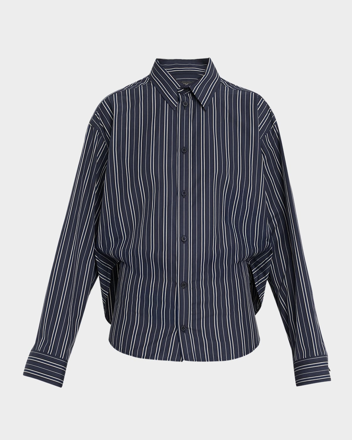 Balenciaga Semi-fitted Striped Button-down Shirt
