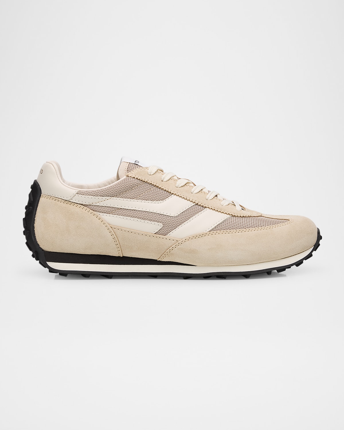 Tom Ford Men's Mick Tech Fabric And Suede Sneakers