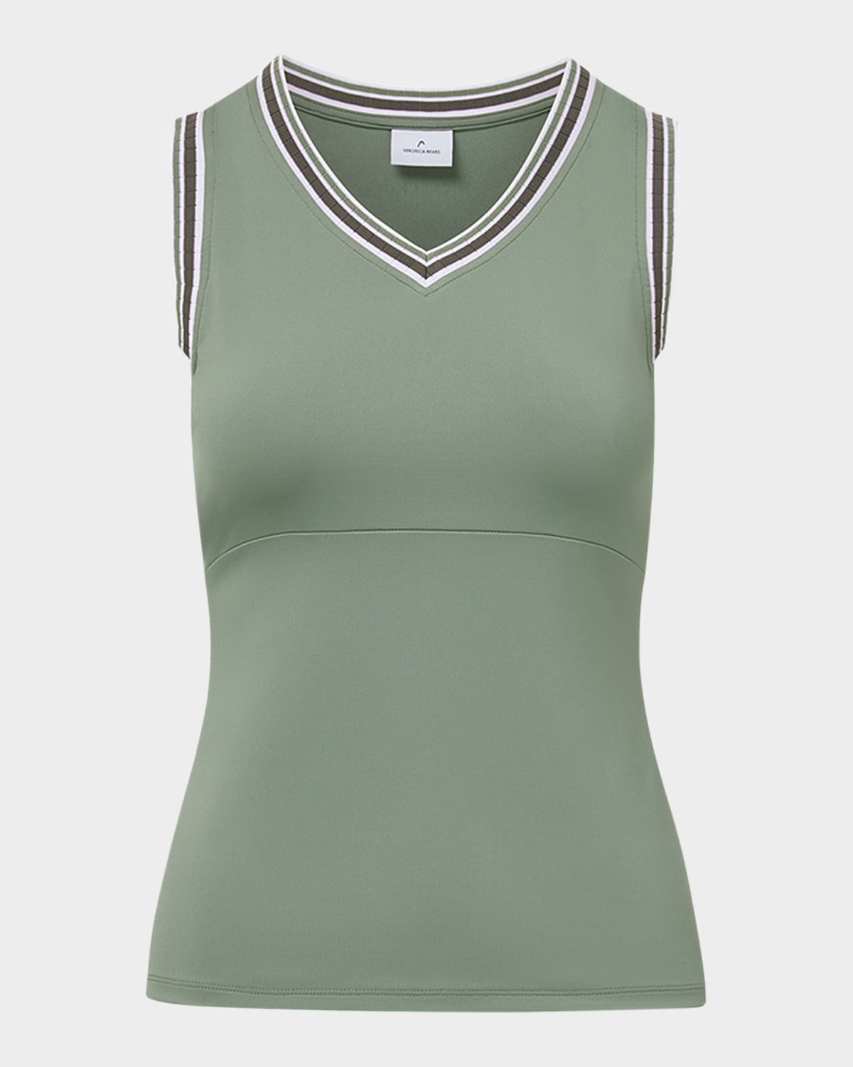 Head Sportswear X Veronica Beard Spin Striped-trim Tank Top