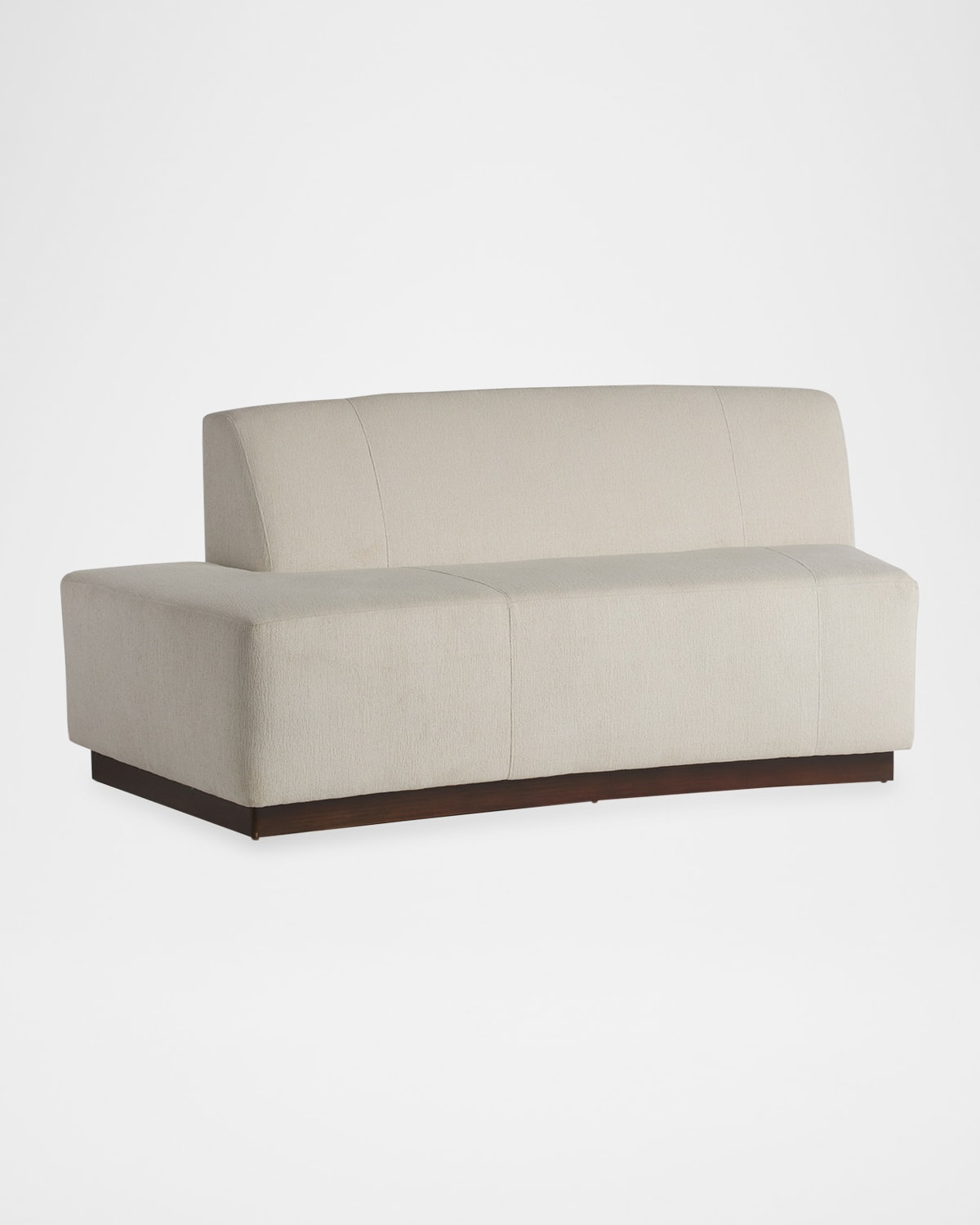 Arteriors Islander Left-facing Boucle Sofa, 67"