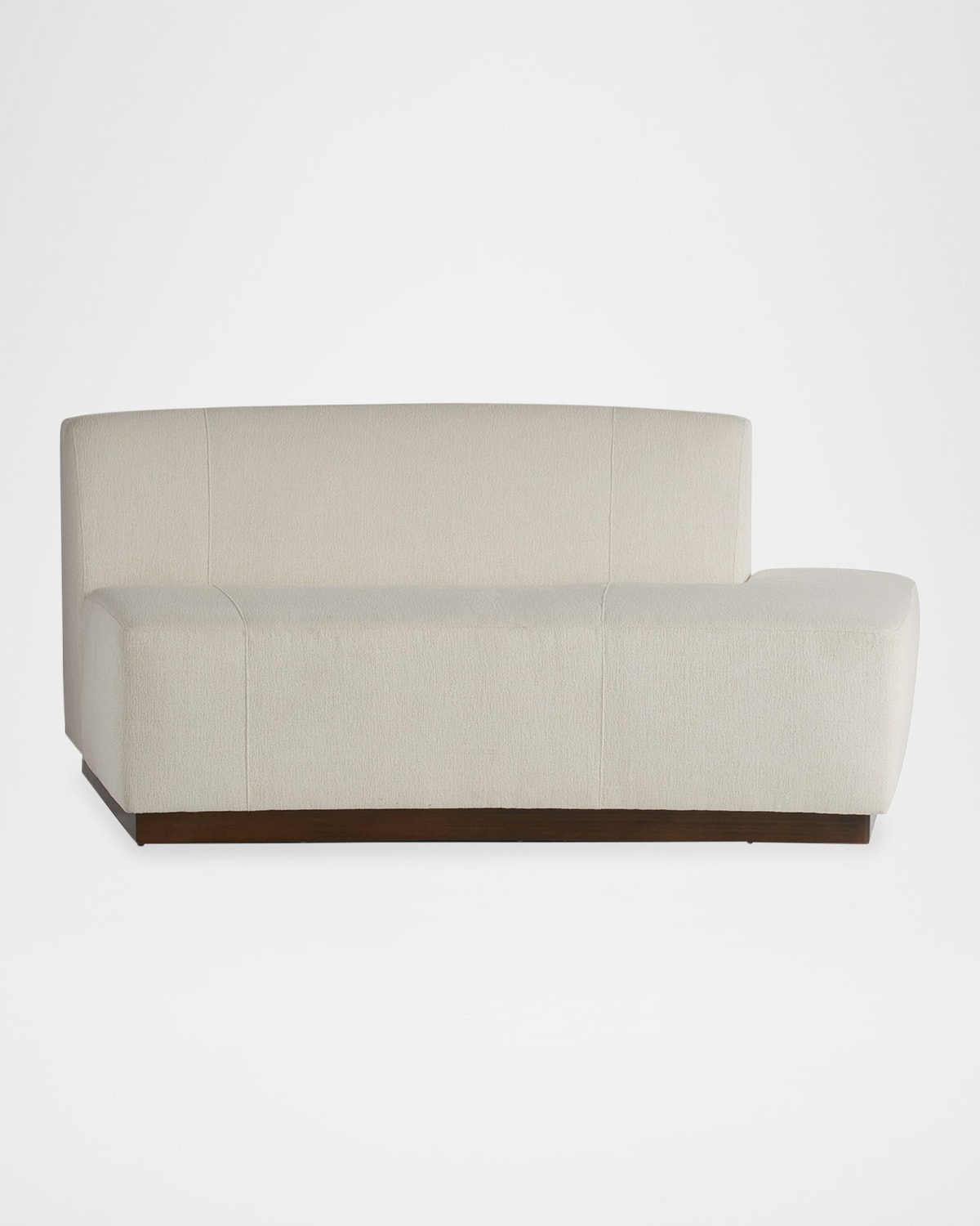 Arteriors Islander Right-facing Boucle Sofa, 67"