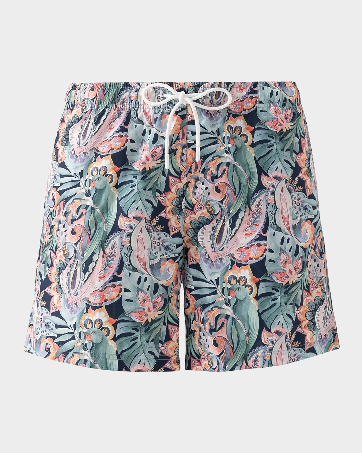 Men's Floral Swim Trunks