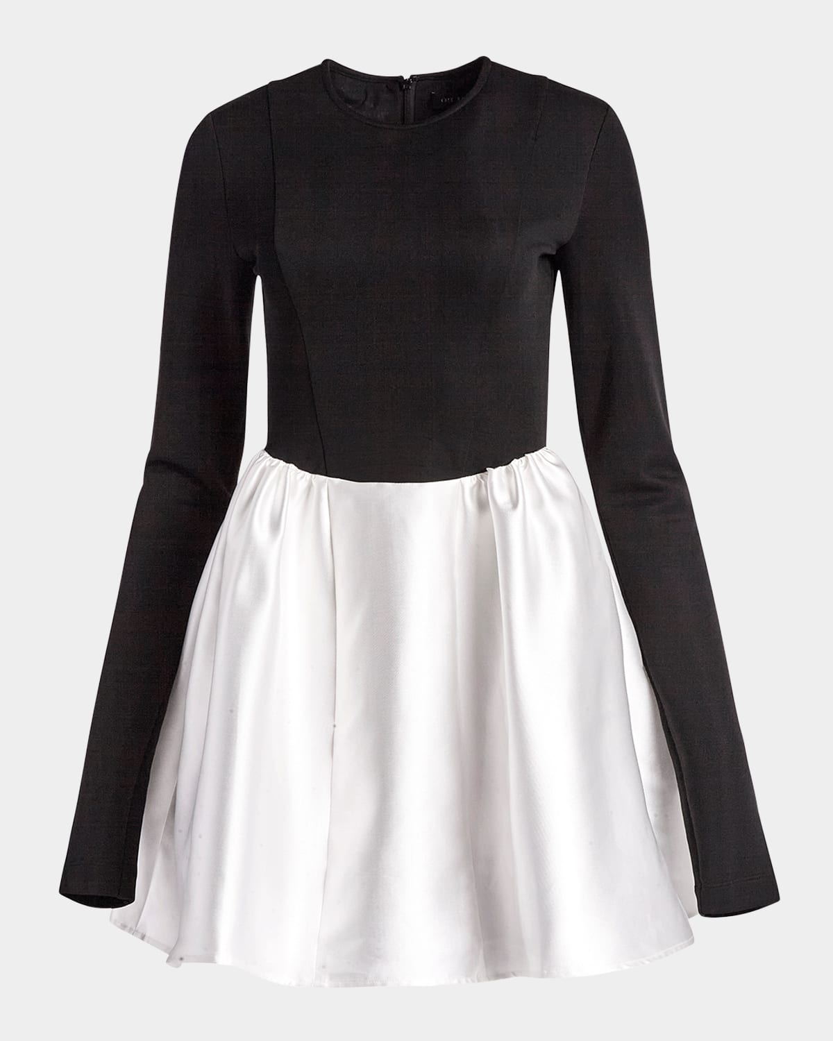 Kate Barton Clarissa Colorblock Mini Dress In Black