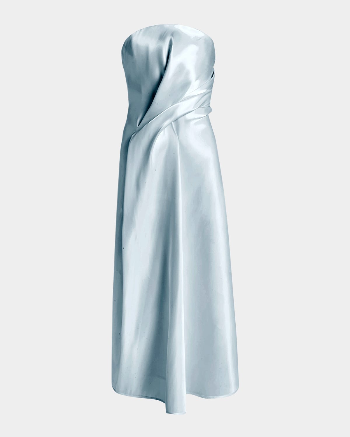 Kate Barton Kate Strapless Liquid Drape Gown