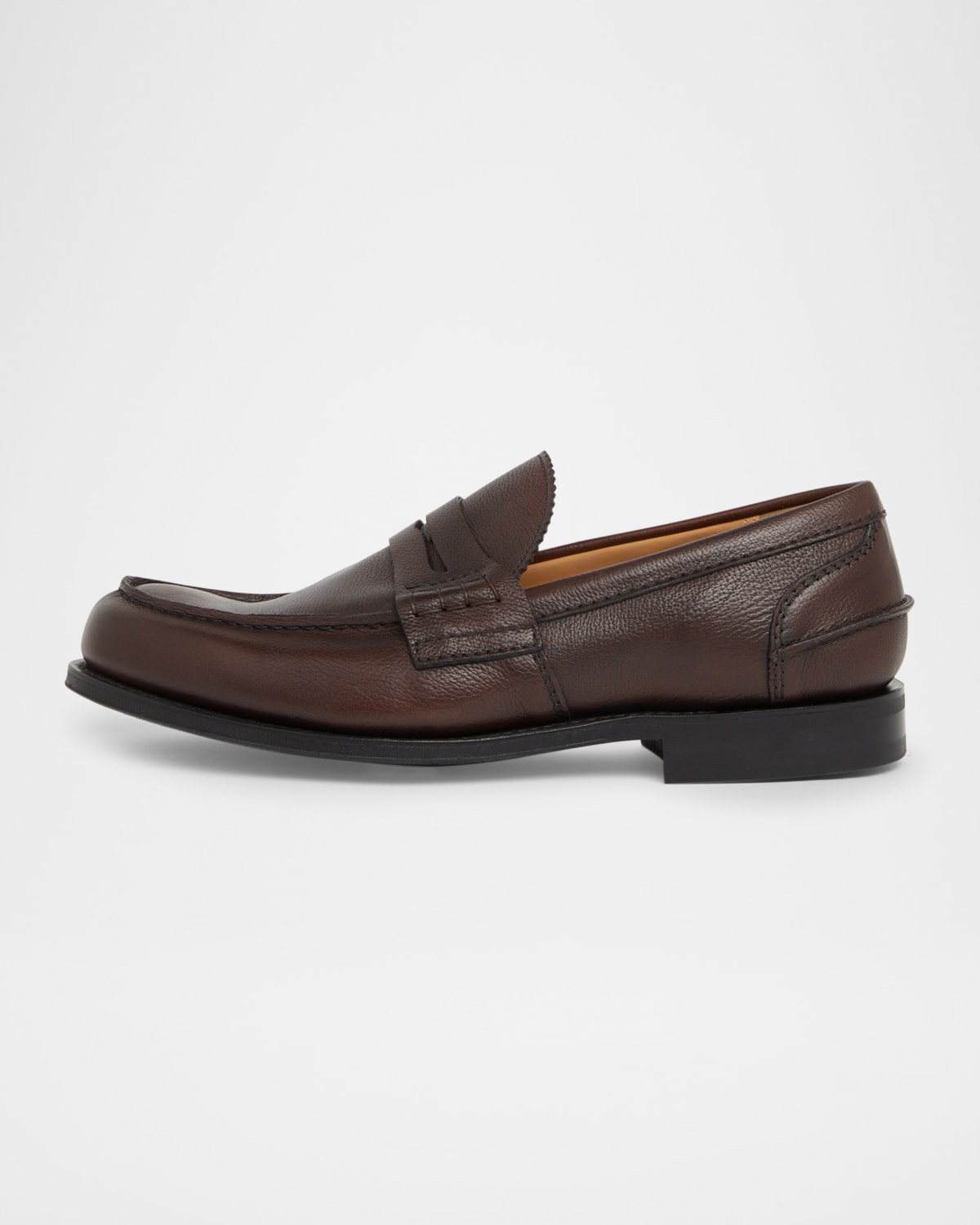 Men's Pembrey 2.0 Grained Leather Penny Loafers