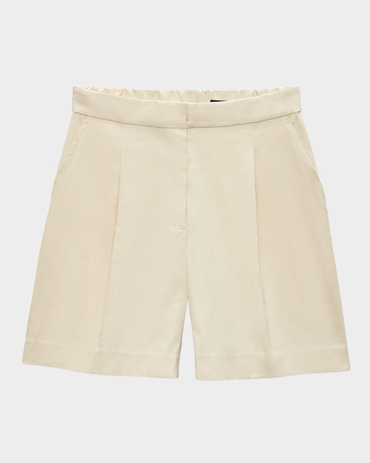 Rag & Bone Leona Linen Shorts In Brown