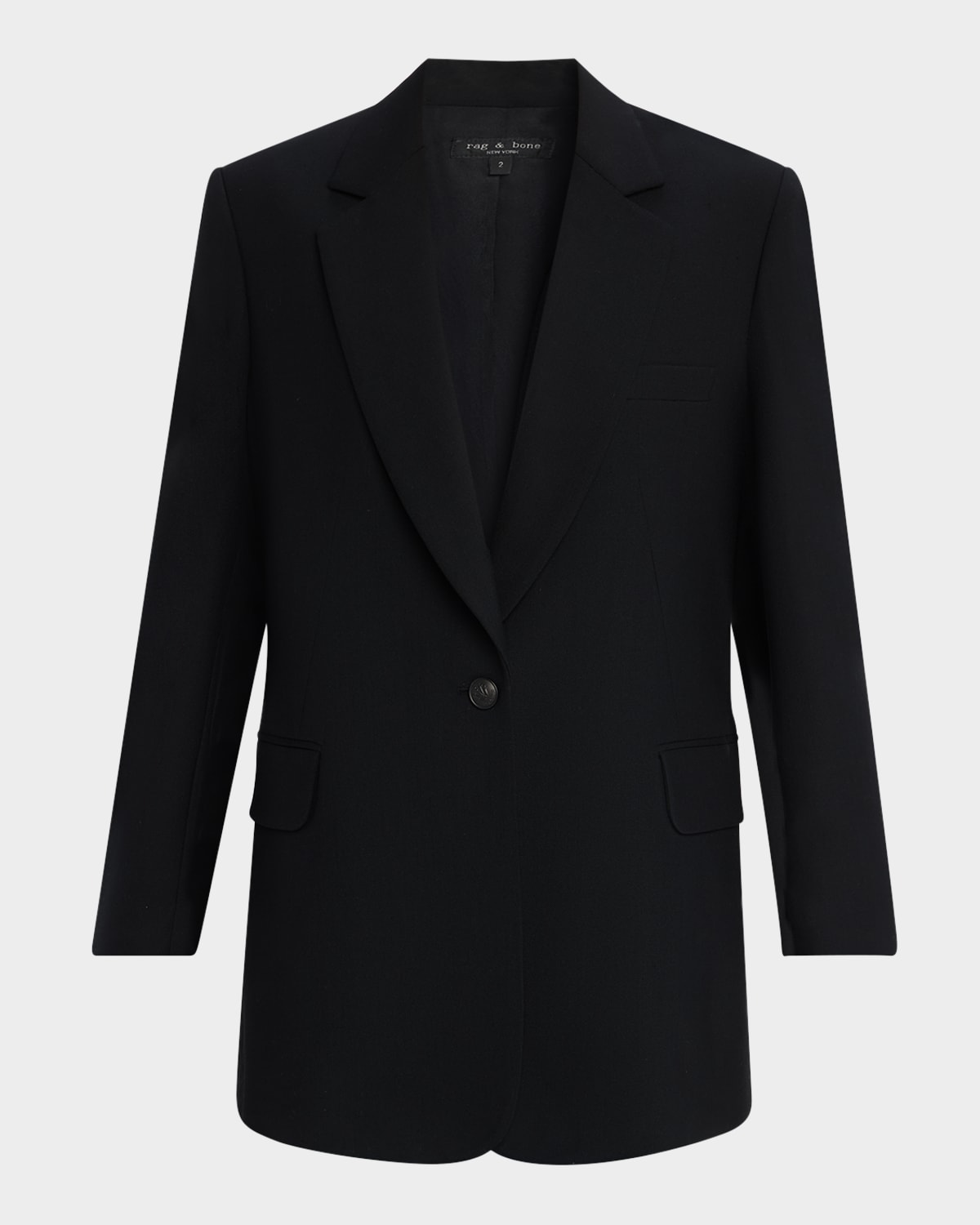 Rag & Bone Suzanne Blazer In Black