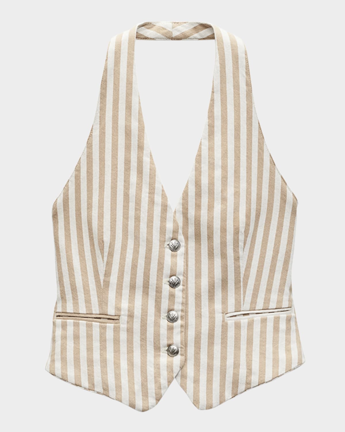 Rag & Bone Ethel Stripe Halter Vest