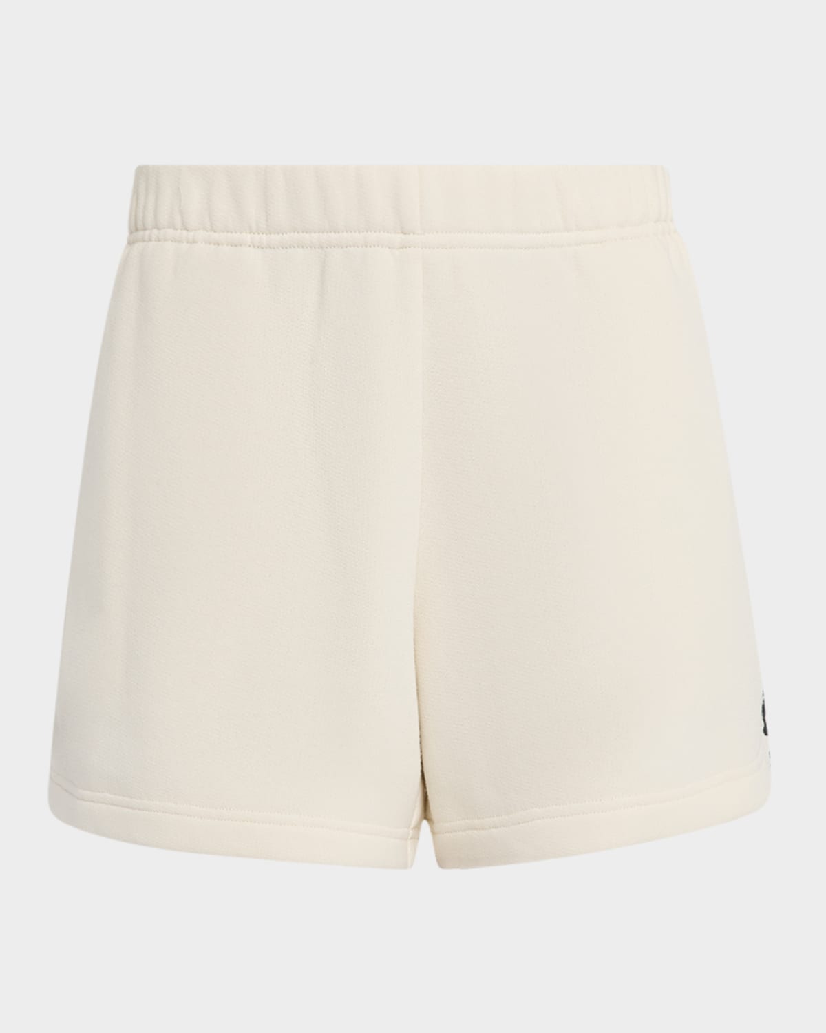 Rag & Bone Vintage Terry Blanket-stitch Shorts In White