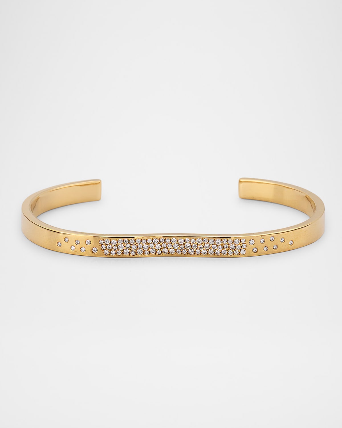 Berceau Pave Open Cuff