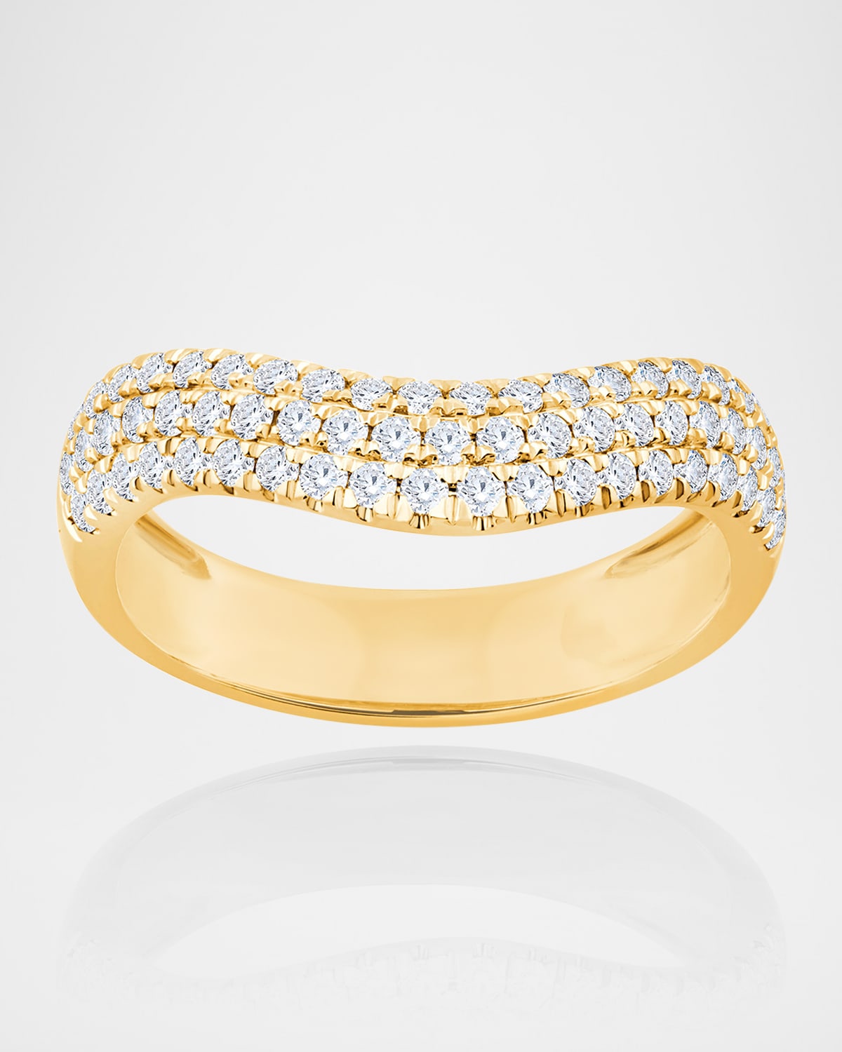 18K Berceau Bombee Diamond Pave Ring