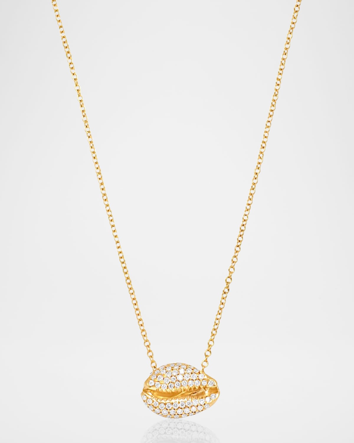 18K Le Cauri Petite Pave Diamond Necklace