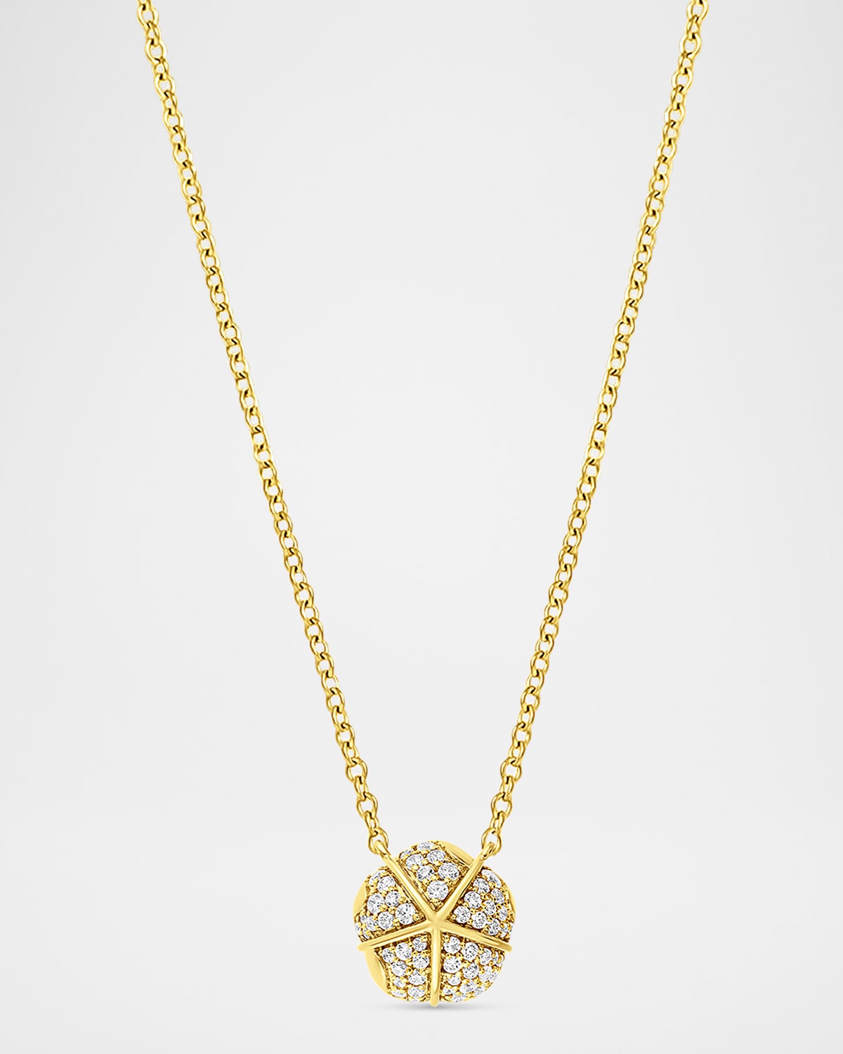 18K Terra Nova Grande Pave Diamond Necklace