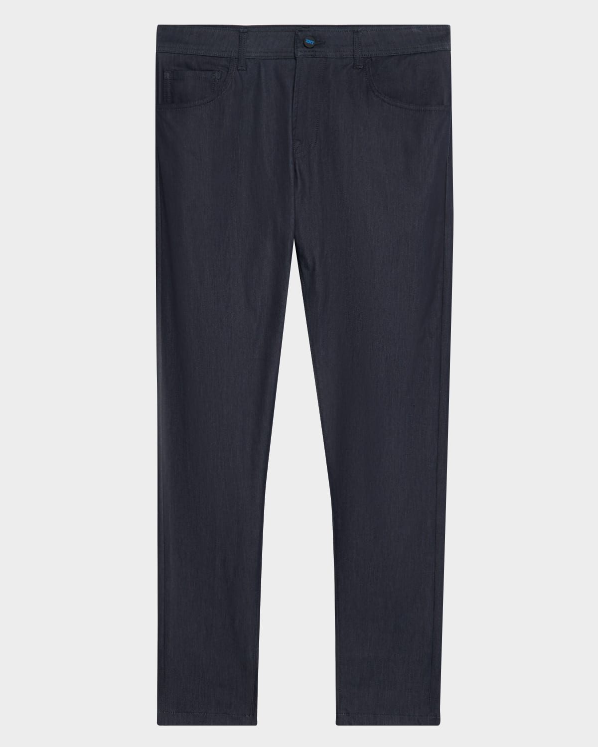 Knt Men's Dark-wash Denim Slim Fit Stretch Jeans In Black