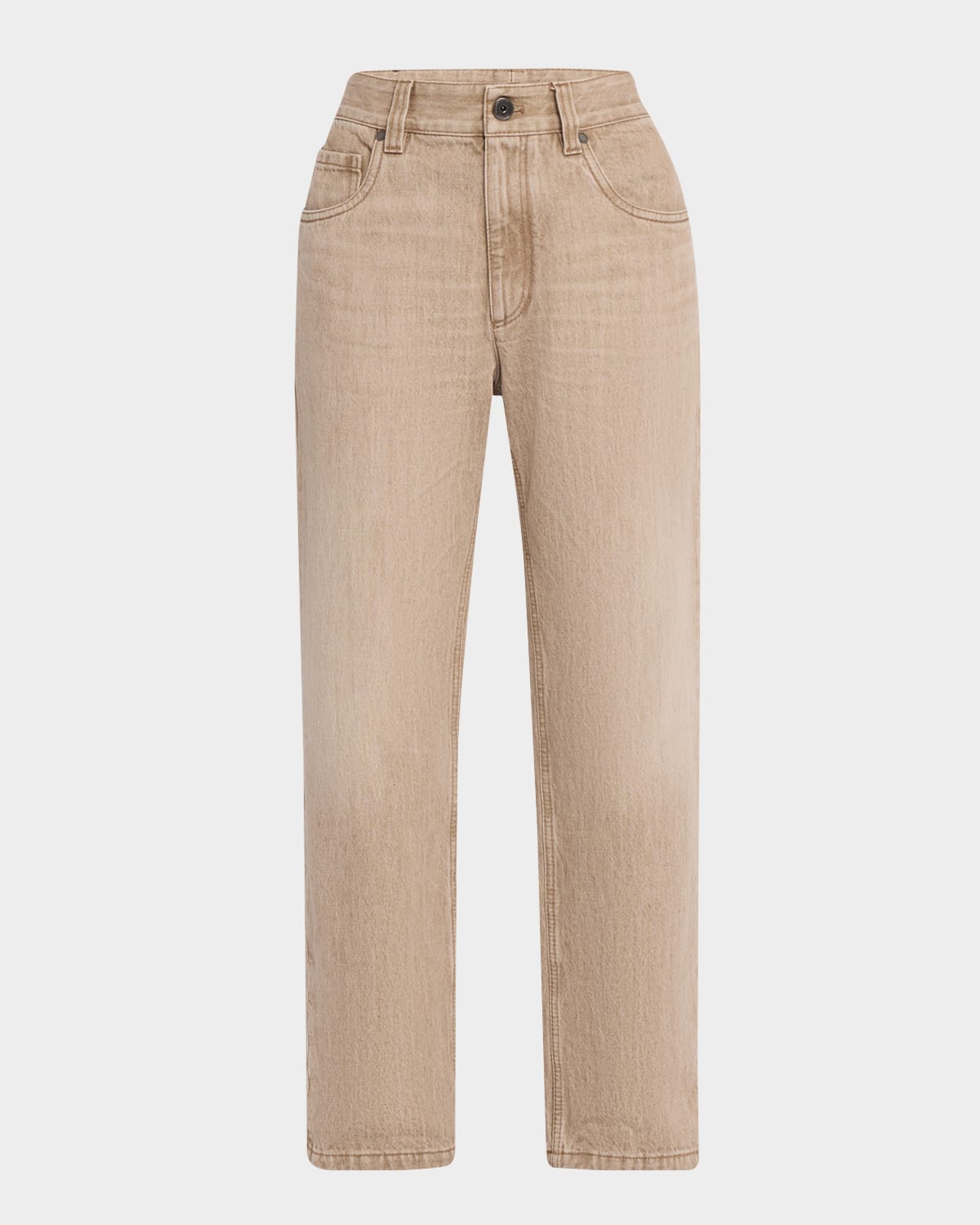 Brunello Cucinelli Straight-leg Boyfriend Jeans