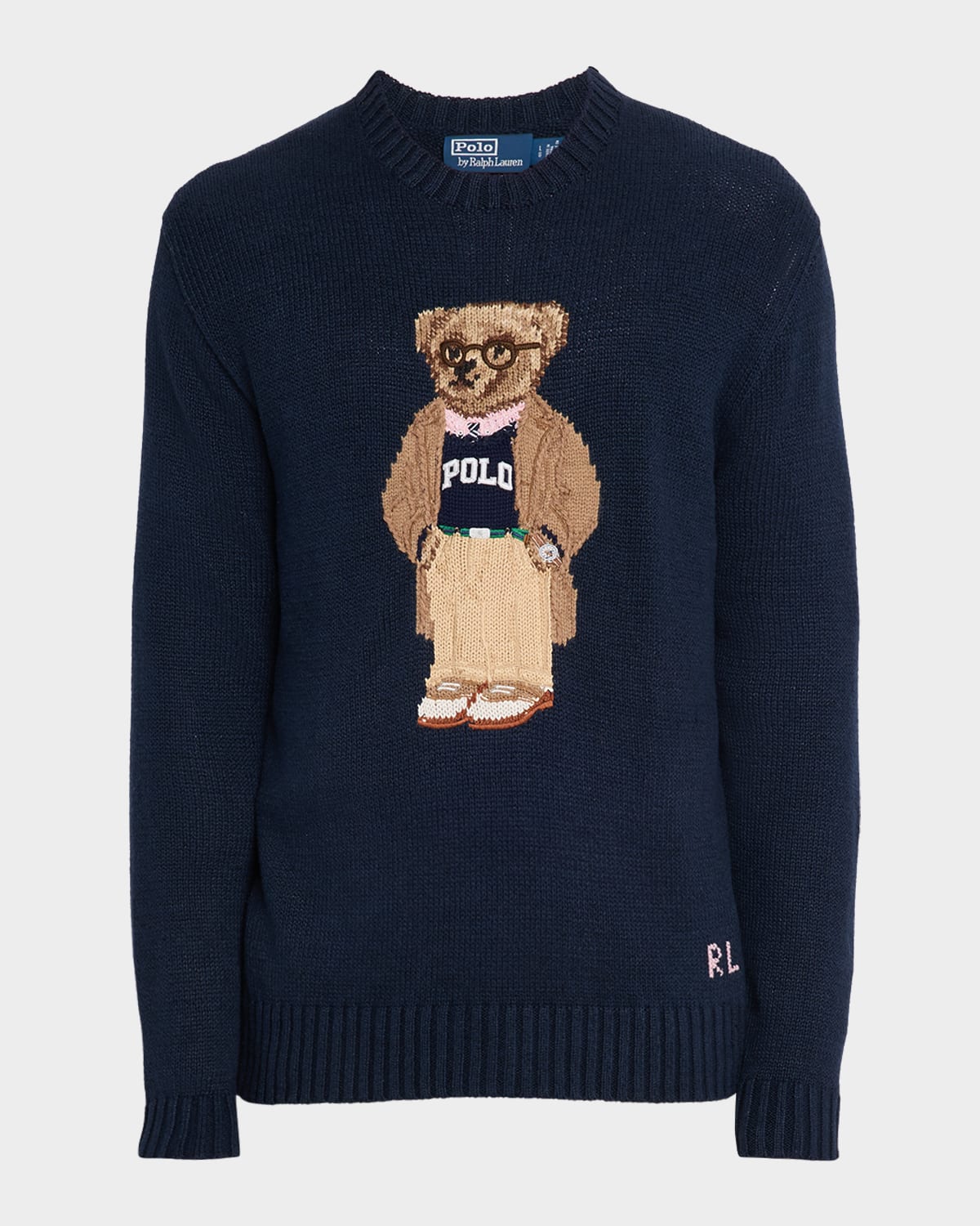 Men's Polo Bear Sweater
