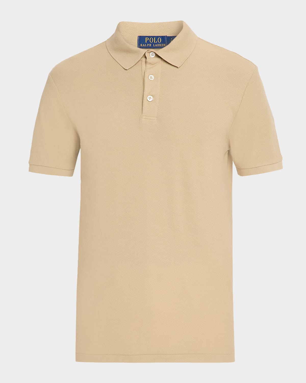 Men's Standard Fit Honeycomb Mesh Polo Shirt