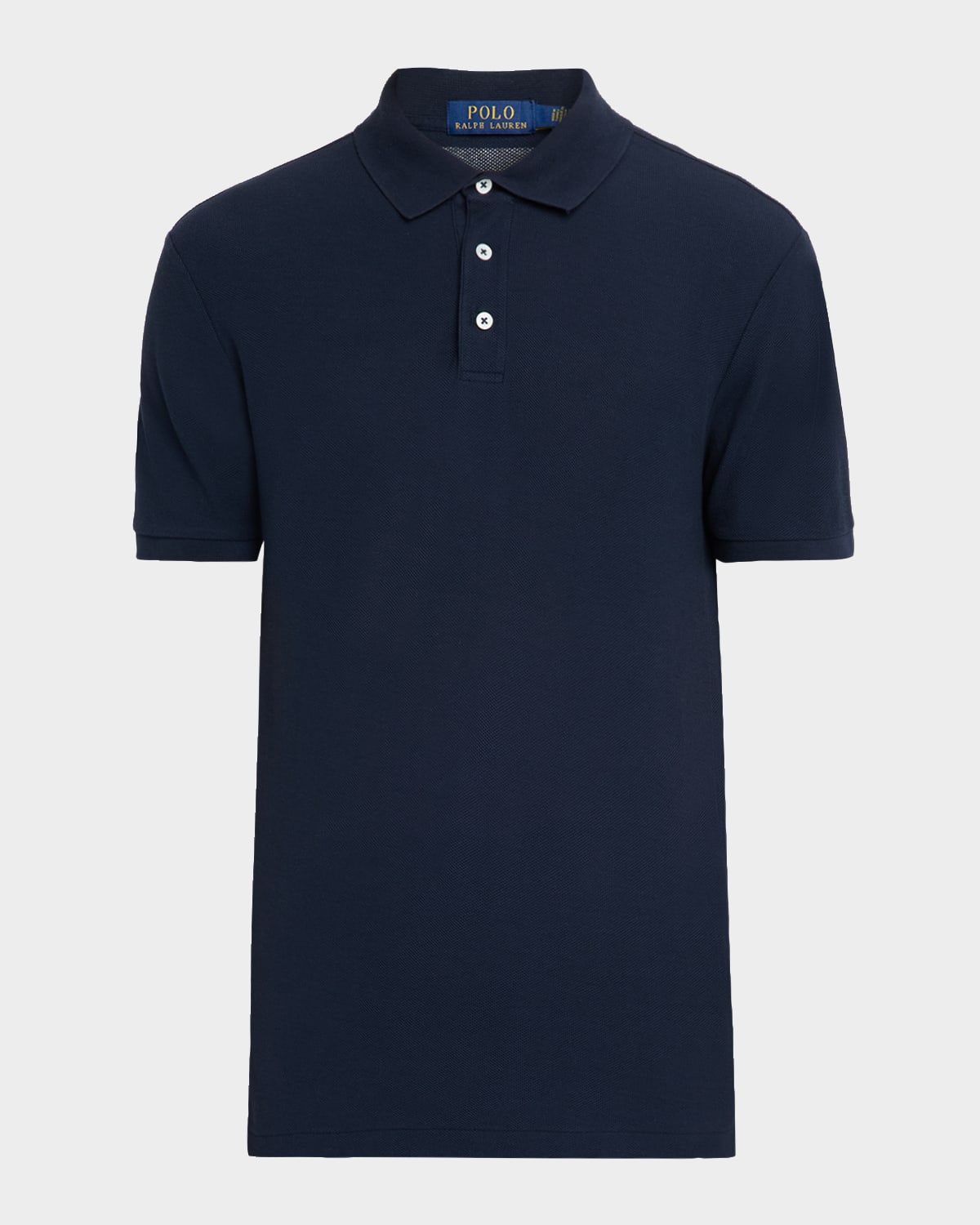 Men's Standard Fit Honeycomb Mesh Polo Shirt