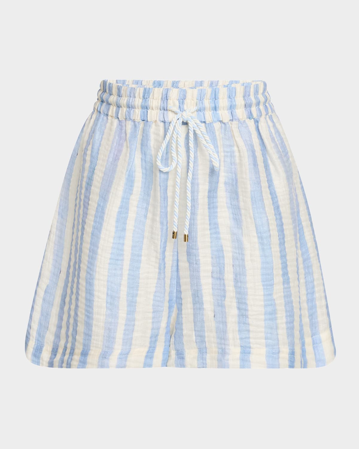 Marie Oliver Ana Striped Drawstring Shorts