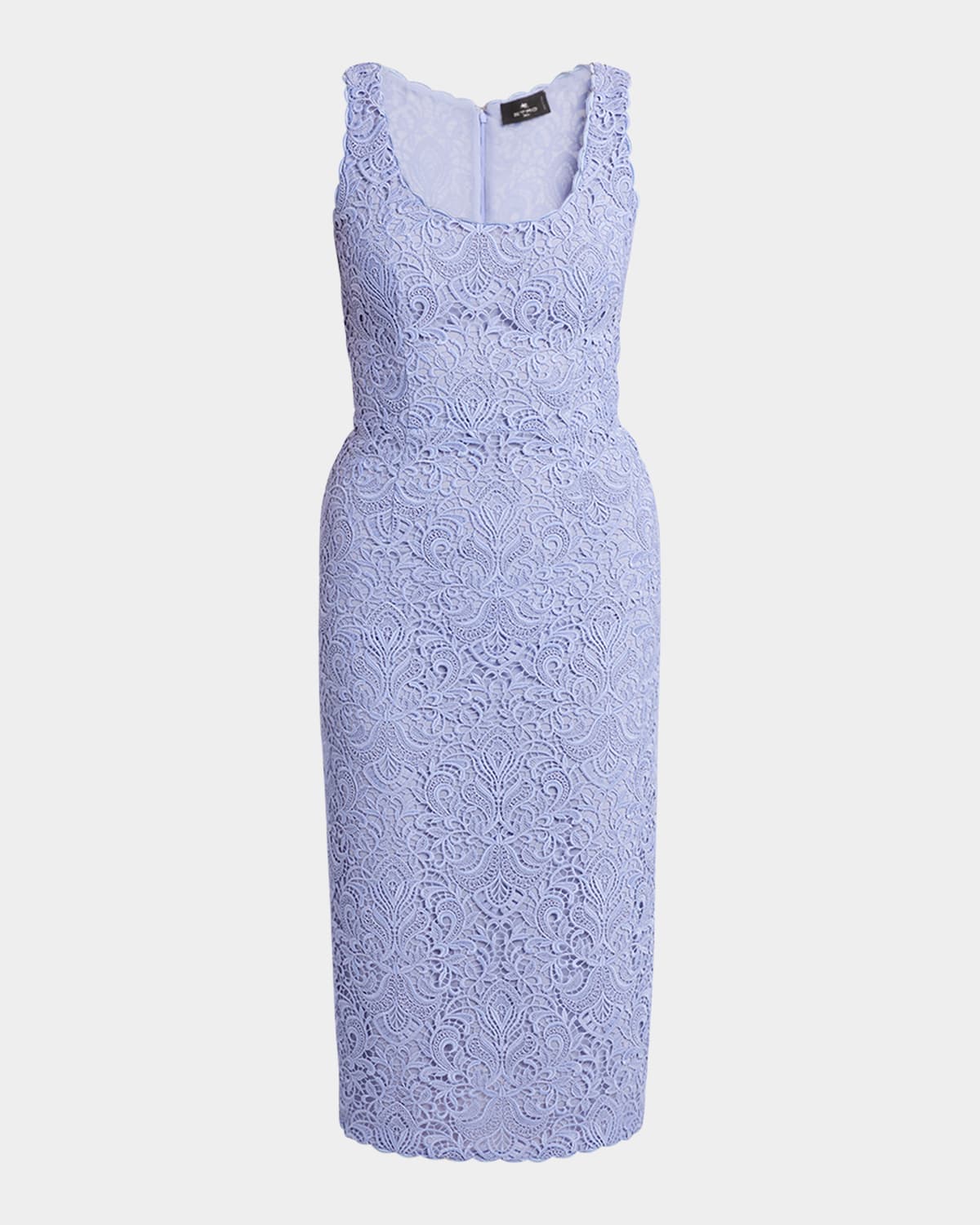 Etro Lace Squareneck Sheath