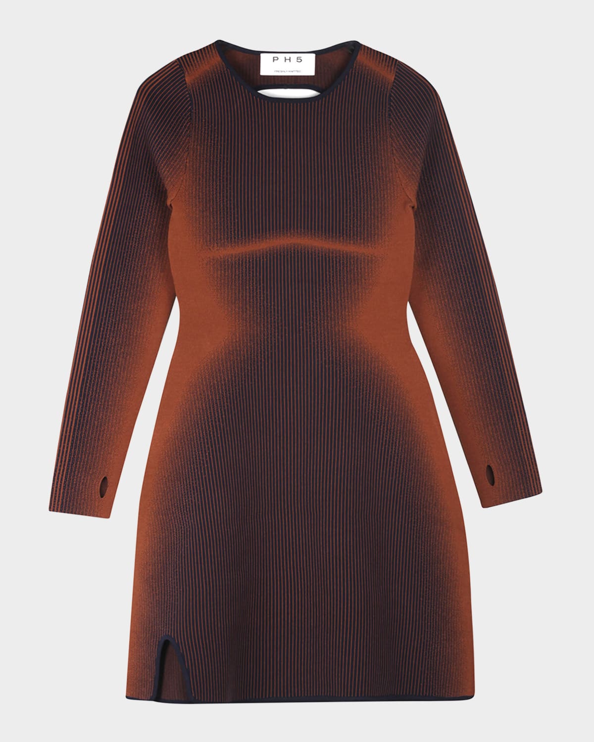 Ph5 Gen-11 Heat Tech Thermal Dress In Brown