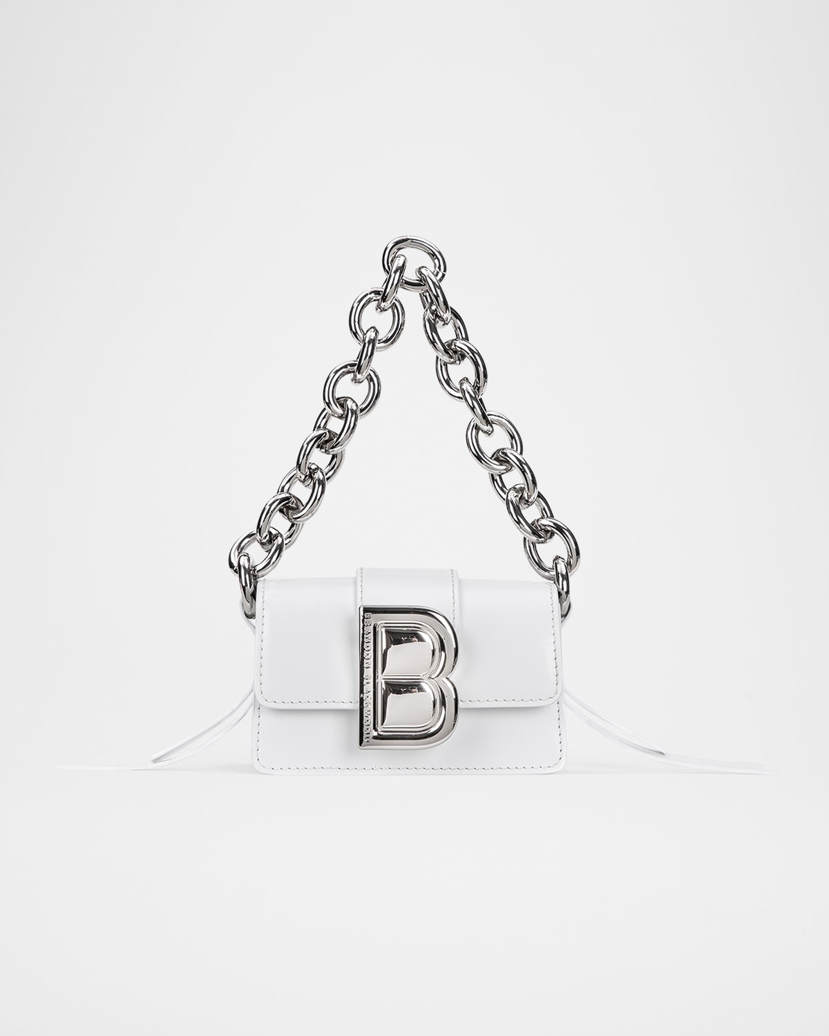 Micro Nia Leather Clutch Bag