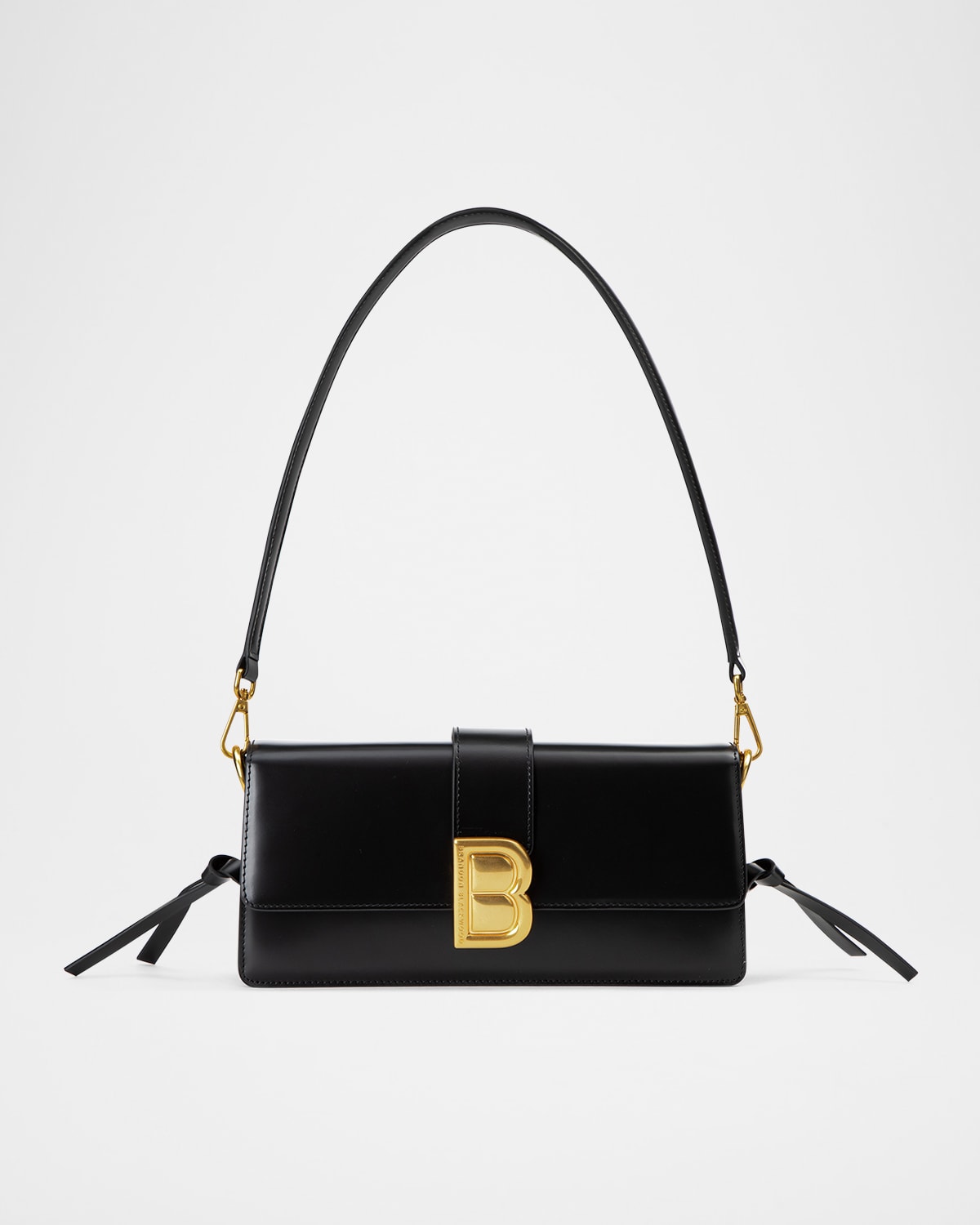 Nia Smooth Leather Shoulder Bag