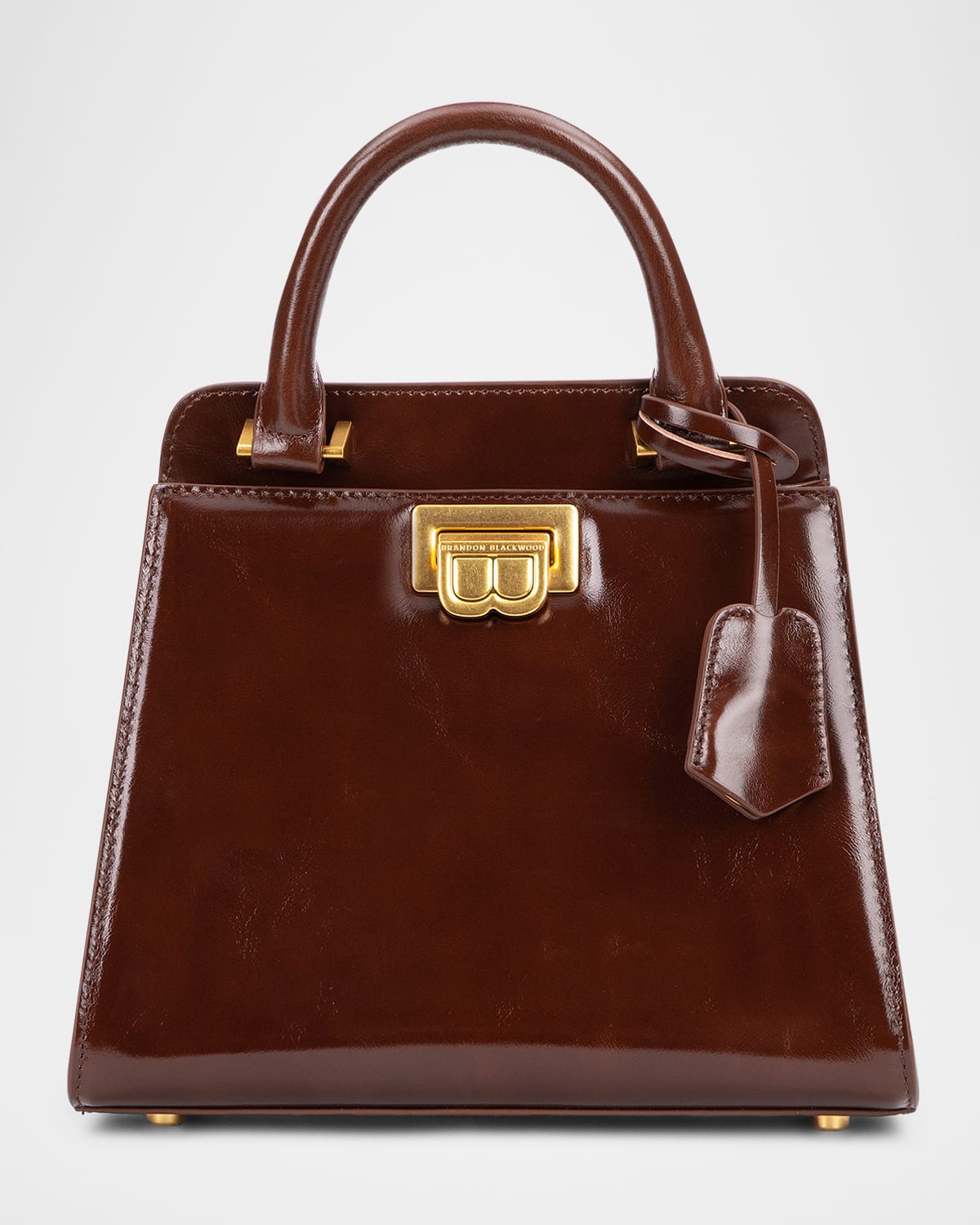 Jasmine Cowhide Leather Shoulder Bag