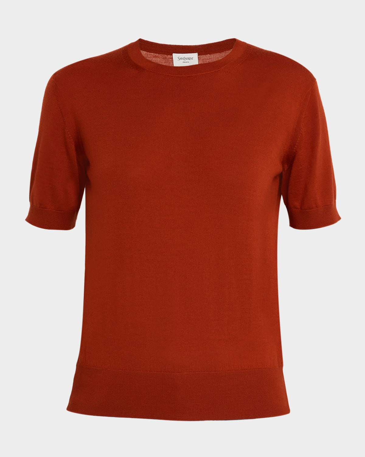 Knit Short-Sleeve Top