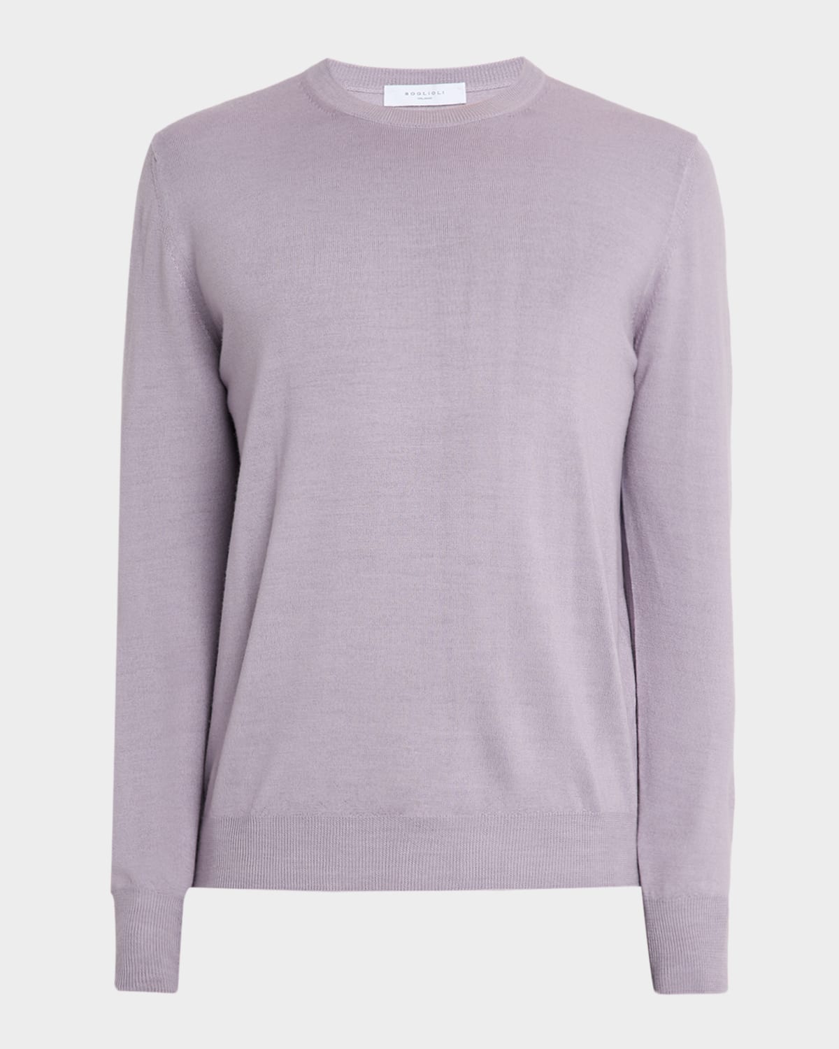 Boglioli Men's Wool Knit Classic-Fit Crewneck Sweater